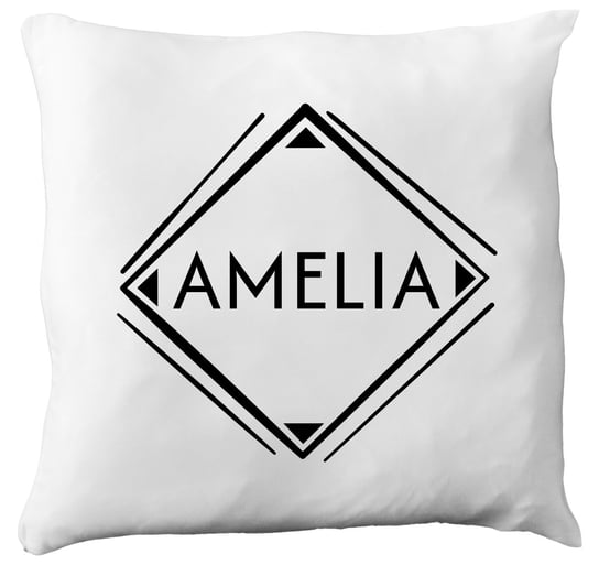 Poduszka z imieniem Amelia, prezent dla Amelii, 4 hiperprezenty.pl