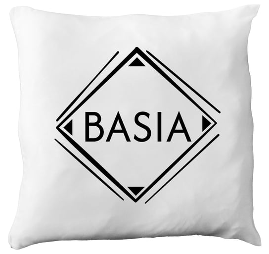 Poduszka z imieniem Basia, prezent dla Basi, 4 hiperprezenty.pl