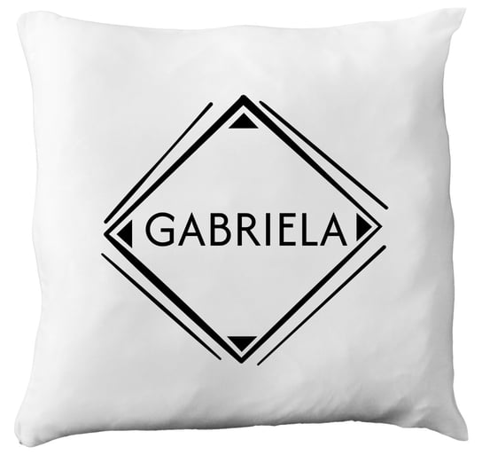 Poduszka z imieniem Gabriela, prezent dla Gabrieli, 4 hiperprezenty.pl