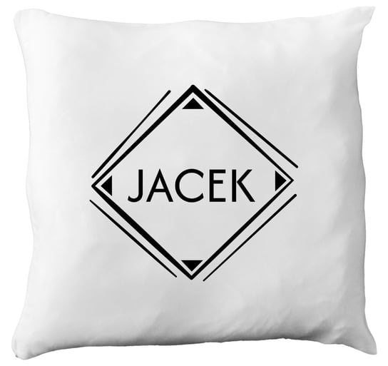 Poduszka z imieniem Jacek, prezent dla Jacka, 4 hiperprezenty.pl
