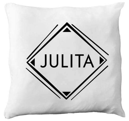 Poduszka z imieniem Julita, prezent dla Julity, 4 hiperprezenty.pl