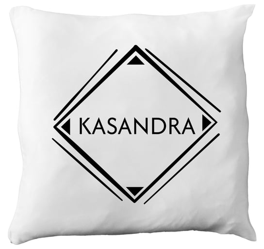 Poduszka z imieniem Kasandra, prezent dla Kasandry, 4 hiperprezenty.pl