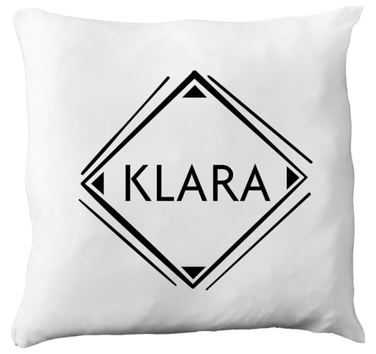 Poduszka z imieniem Klara, prezent dla Klary, 4 hiperprezenty.pl