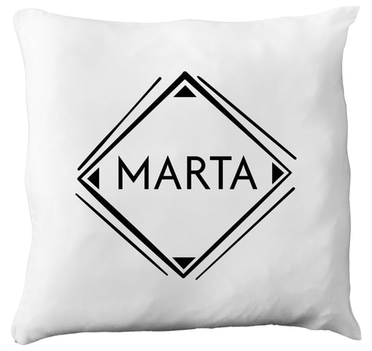 Poduszka z imieniem Marta, prezent dla Marty, 4 hiperprezenty.pl