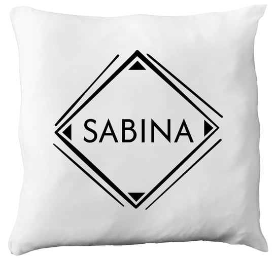 Poduszka z imieniem Sabina, prezent dla Sabiny, 4 hiperprezenty.pl