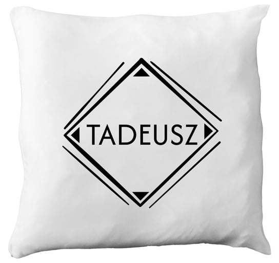 Poduszka z imieniem Tadeusz, prezent dla Tadeusza, 4 hiperprezenty.pl