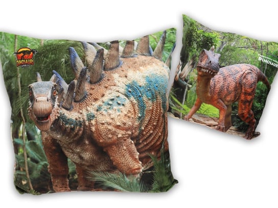 Poduszka z wypełnieniem/suwak - Prehistoric World of Dinosaurs (CARMANI) Carmani