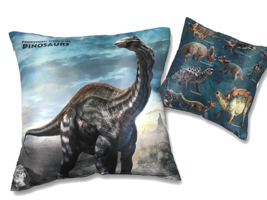 Poduszka z wypełnieniem/suwak - Prehistoric World of Dinosaurs CARMANI Carmani