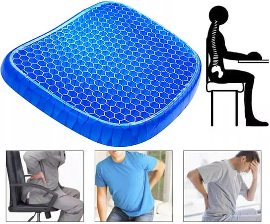 Poduszka Żelowa Krzesło Podkładka Ortopedyczna Inna marka