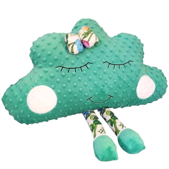 Poduszka zielona chmurka Przytulanka dla dziecka 45 x 25 cm Olimagia