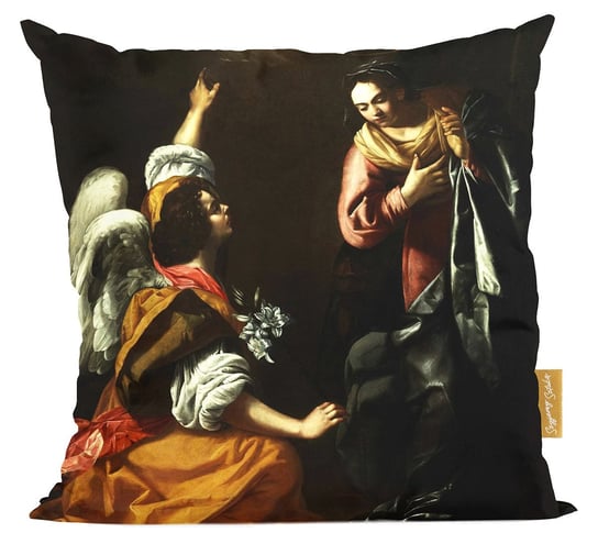 Poduszka Zwiastowanie Artemisia Gentileschi Szyjemy Sztukę