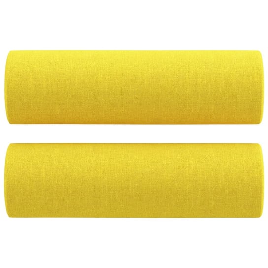 Poduszki dekoracyjne jasnożółte, 15x50 cm, 2 szt. / AAALOE Inna marka