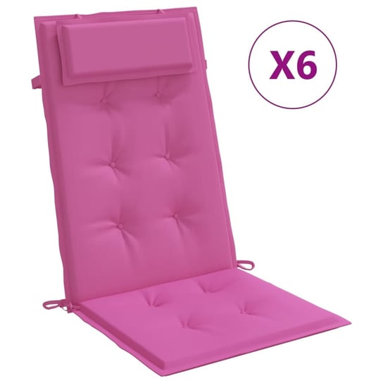 Poduszki na krzesła, różowe, 120x50x3 cm, trwały m / AAALOE Inna marka