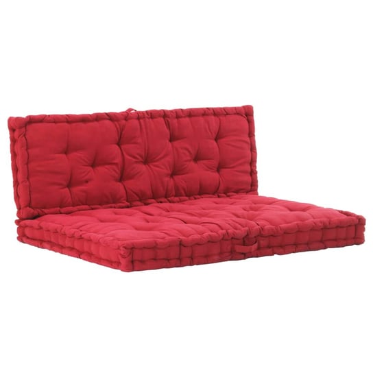 Poduszki na sofę z palet - burgund, 120x40x7cm, ba / AAALOE Inna marka