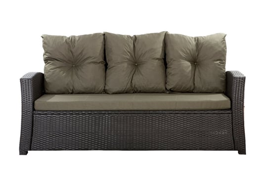 Poduszki na sofę, zielone, 168x52x7+ 3*50x56cm, poduszki na meble ogrodowe Inna marka