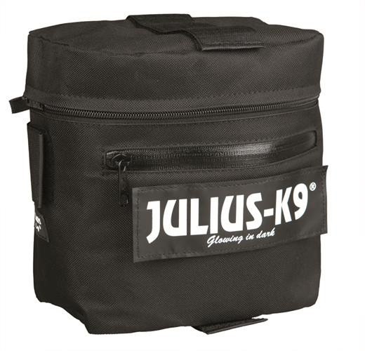 Podwójna torba siodłowa 2 Julius-K9 28x41x9cm, czarna Trixie