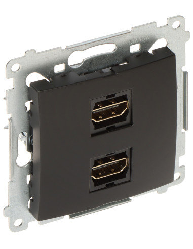 PODWÓJNE GNIAZDO HDMI DGHDMI2.01/49-SIMON54 Kontakt Simon