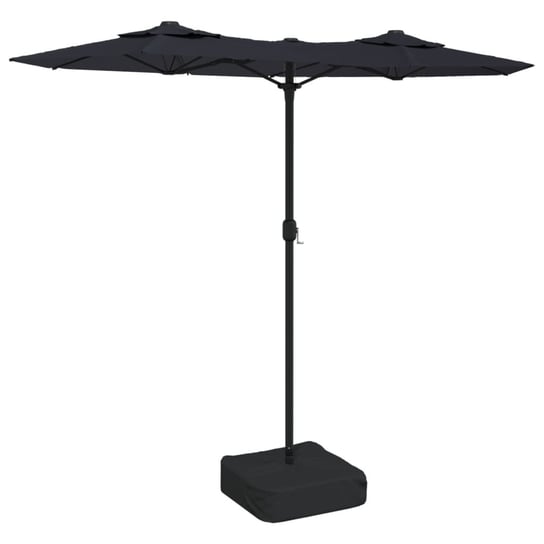 Podwójny parasol ogrodowy UV, rama żelazna, kolor Inna marka