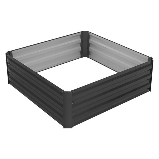 Podwyższone łóżko 90x90x30 cm antracytowy metal ML-Design ML-DESIGN