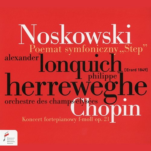 Poemat symfoniczny "Step", Koncert fortepianowy F-Moll Alexander Lonquich, Orchestre des Champs-Élysées, Philippe Herreweghe