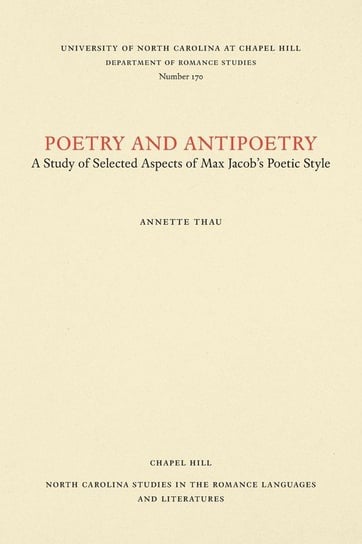 Poetry and Antipoetry Thau Annette