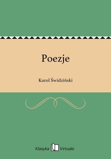 Poezje Świdziński Karol