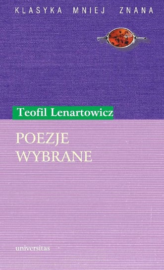 Poezje wybrane Lenartowicz Teofil