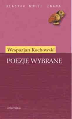 Poezje wybrane Kochowski Wespazjan