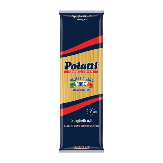 POIATTI makaron spaghetti z pszenicy durum 500g Poiatti