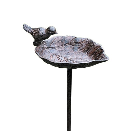 Poidło dla ptaków, czarno-brązowe, 98x14 cm 