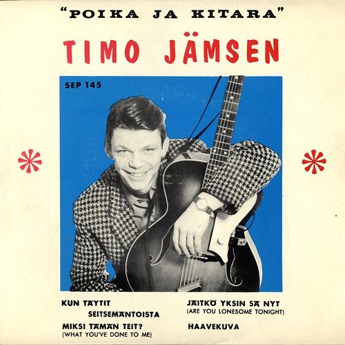 Poika ja kitara Timo Jämsen
