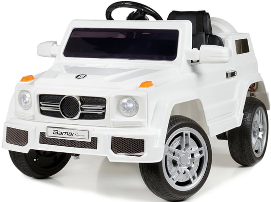 Pojazd akumulatorowy dla dzieci hl1058 - biały BAMBI RACER