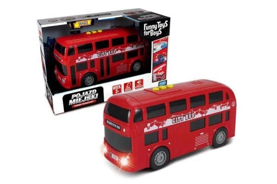 Pojazd miejski Toys For Boys Autobus 132209 Artyk