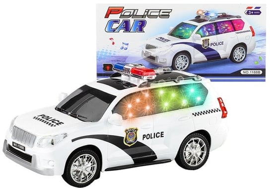 Pojazd policyjny ze światłem i dźwiękiem Lean Toys