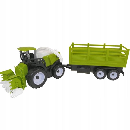 Pojazd Rolniczy Z Przyczepą Zabawka Dla Dzieci Trifox