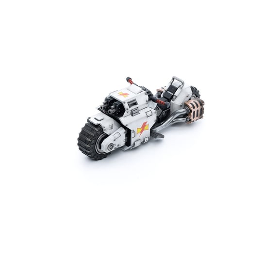 Pojazd Warhammer 40K 1/18 - White Scars Raider-Pattern Combat Bike Joy Toy