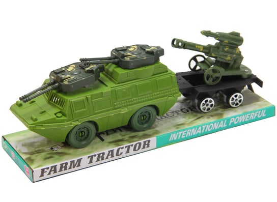 Pojazd Wojskowy Z Przyczepą Zabawka Dla Dzieci Trifox