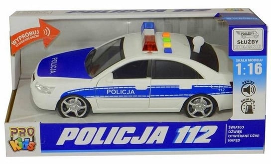 Pojazd z dźwiękami - Policja Polska Pro Kids