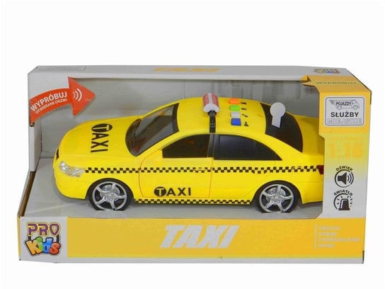 Pojazd z dźwiękami - Taxi Pro Kids