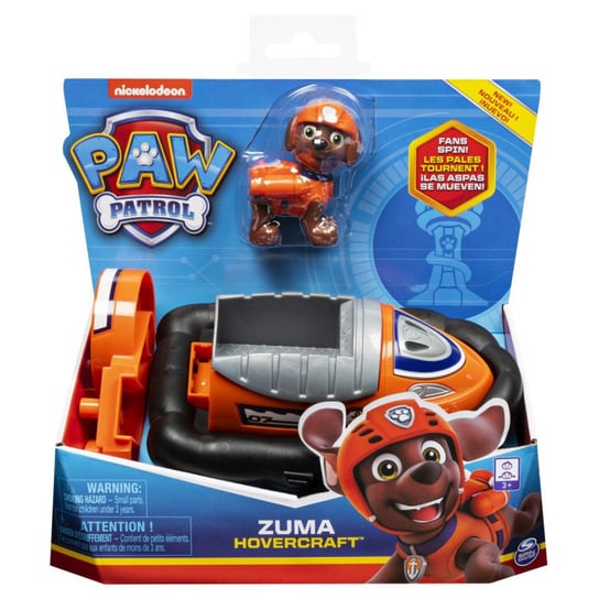 Pojazd z figurką Zuma Psi Patrol Spin Master