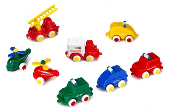Pojazdy konstrukcyjne i ratunkowe mini chubbies Viking Toys