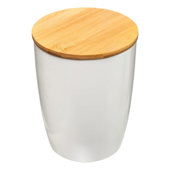 Pojemnik ceramiczny z pokrywką, 1,5 L, biały 5five Simple Smart