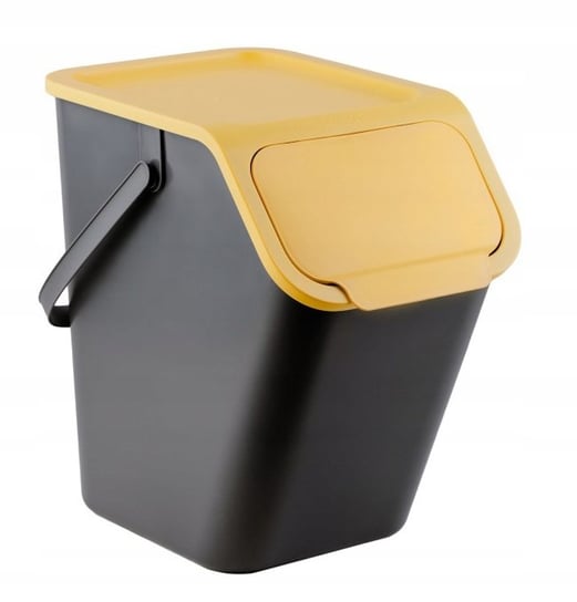 Pojemnik do segregacji odpadów BINI 25 L żółty PRACTIC