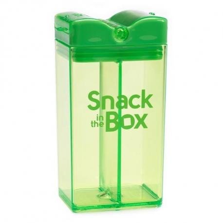 Pojemnik DRINK IN THE BOX Snack, zielony, 350 ml Drink in the Box