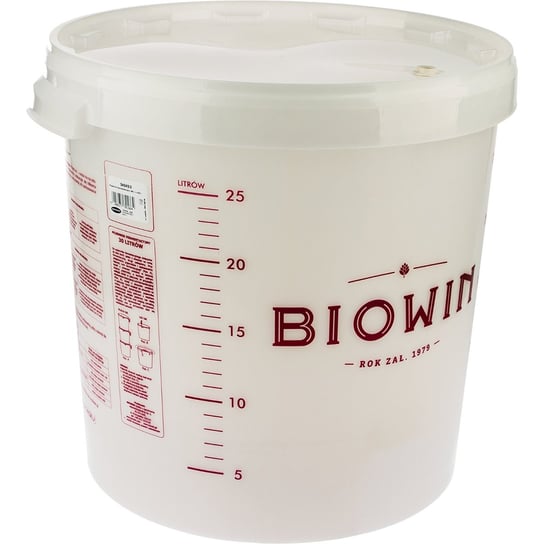 Pojemnik fermentacyjny 30L z nadrukiem BIOWIN Biowin