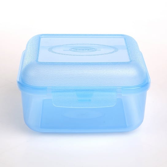 Pojemnik kwadratowy ALTOMDESIGN Fill Box (8045382), transparentny niebieski, 1 l ALTOMDESIGN