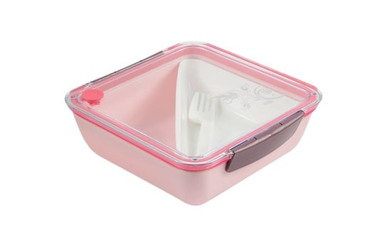 Pojemnik - lunchbox ZESTFORLIFE, różowy, 1,2 l ZEST FOR LIFE