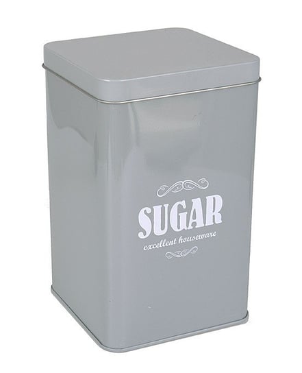 Pojemnik na cukier Sugar, szary, 17,5x10,5x10,5 cm DelSport