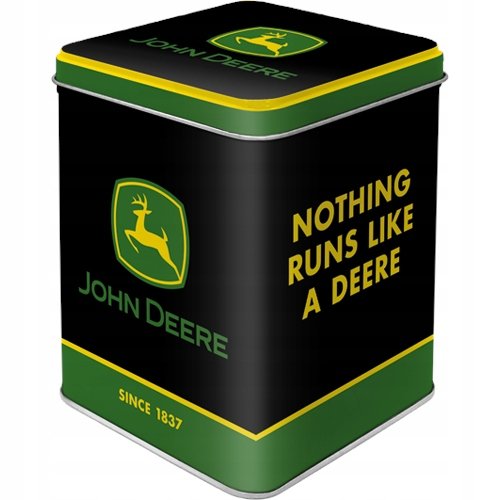 Pojemnik na herbatę JOHN DEERE blacha puszka Nostalgic-Art Merchandising