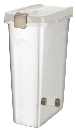 Pojemnik na karmę, 15 l/22 × 41 × 33 cm, przezroczysty/biały Trixie
